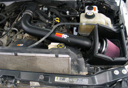 Air Intake installed on 2008 F250 Super Duty 54 liter V8