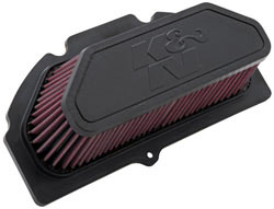 K&N's SU-1009 lifetime replacement air filter for the 2009 Suzuki GSX-R1000