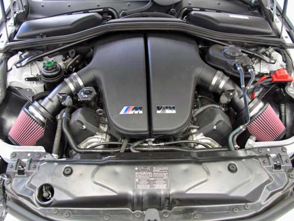 Add 20.7 Horsepower to 2005 to 2008 BMW M5 with K&N Performance Air Intake 