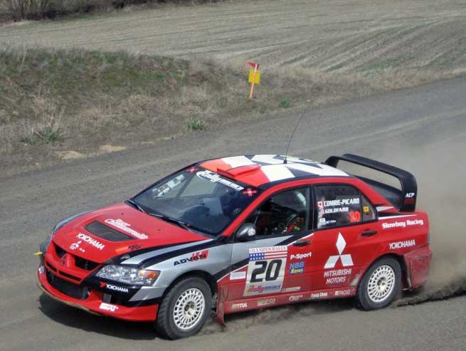Team ACP Rally has used KN products on their Mitsubishi Evolutions at every