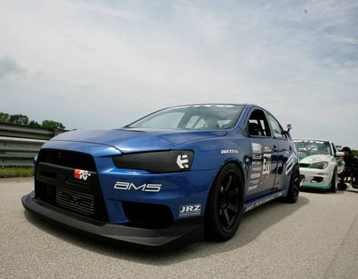 2008 Mitsubishi Lancer Evolution X set the track record in the Overall