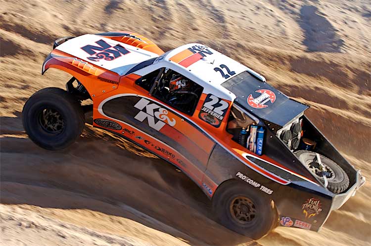  compared to the Baja 1000 said Trophy Truck Racer Damen Jefferies