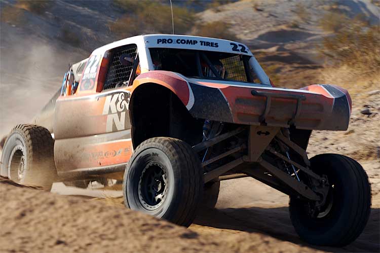 compared to the Baja 1000 said Trophy Truck Racer Damen Jefferies