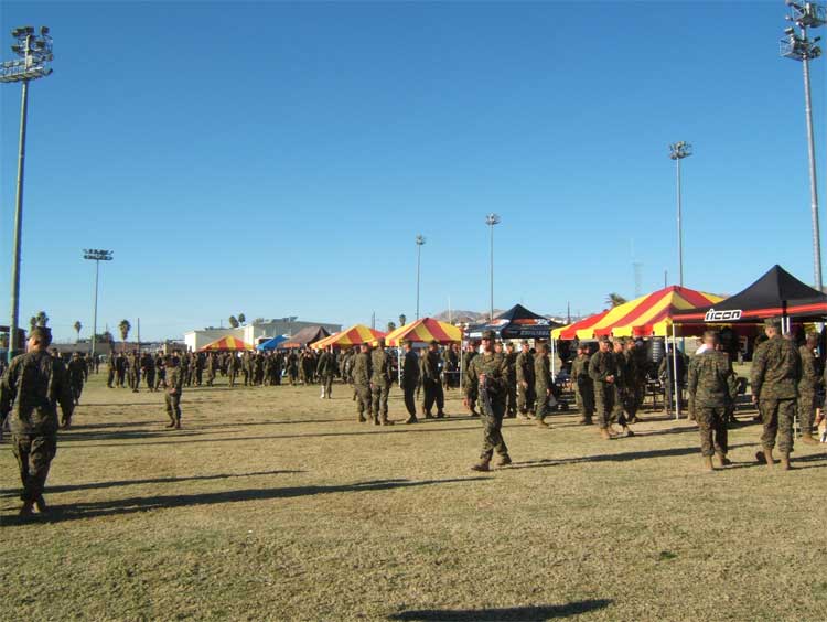 Center at Twentynine Palms, California hosted a USMC Safety Stand Down.