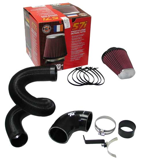 RED INDUCTION KIT AIR FILTER FOR RENAULT MODUS TWINGO 