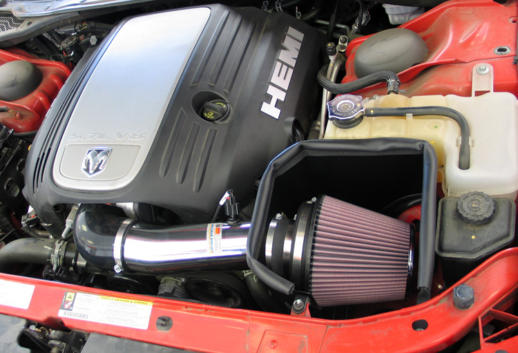 Red Air Intake Kit Filter For 2005-2010 Dodge Magnum 5.7L 6.1L SRT8 V8 