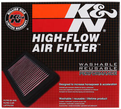 K&N Replacement Air Filter Box for Mercedes Benz CLA220, A220, A200, A180, B220, B200 and B180