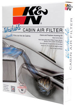 Ford Freestar & Mercury Monterey Van K&N VF3002 cabin air filter packaging