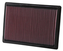 Low Restriction Dodge Challenger Replacement Air Filter - K&N 33-2295