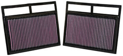 K&N 33-2412 Replacement air filter for a wide range of 2002 - 2016 Mercedes Benz and Maybach makes and models