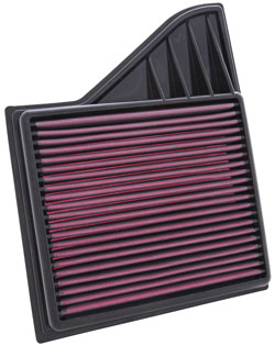 Replacement lifetime air filter for  Ford Mustang GT