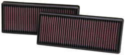 Replacement Air Filter for Select 2011 to 2016 Mercedes S-class, E-class, and CL-class models