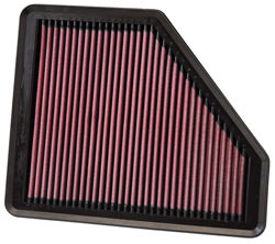 K&N's 33-2958 lifetime replacement air filter for the 2008, 2009, 2010, 2011 and 2012 Hyundai Genesis
