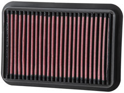 The K&N 33-3019 replacement diesel air filter provides superior airflow, superior performance, and outstanding engine protection