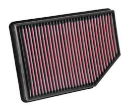 K&N reusable air filter for 2012-2014 Mahindra XUV500 W4, W6, or W8 models 2.2L diesel engine