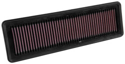The K&N 33-3049 air filter is for 2014-17 Hyundai Xcent, Grand, and Grand i10 automobiles.