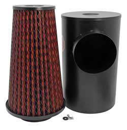 K&N Washable Heavy Duty Air Filter with Canister