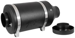 The Universal Off-Road Air Intake can be fitted to two different sizes of intake tubes