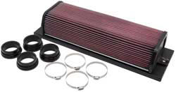 Complete view of USAC Ford Focus Midget Racing Air Filter Assembly 55-1040