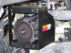K&N 57-1120 FIPK Performance Intake System installed on Polaris 760cc engine