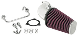 Increase the performance of your Harley V-Twin with a K&N 57-1122P FIPK Performance Intake