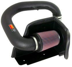 K&N air intake for 1991, 1992, 1993, 1994, and 1995 Jeep Wrangler YJ 4.0-liter
