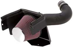 K&N Engineering 57-1553 air intake system for 2007 to 2011 Jeep Wrangler with a 3.8 liter engine