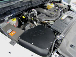 K&N 57-1562 performance air intake system installed in 2010-2012 Dodge RAM 2500/3500