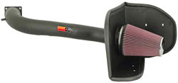 K&N's 57-2570 air intake system for 2005 and 2006 Ford F250 Super Duty and 2005 Ford Excursion