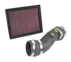 The K&N 57-2588 air intake system is designed for 2014 and 2015 Ford Fusions.