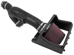 K&N intakes are designed to reduce intake restriction as they smooth and straighten air flow