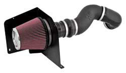 K&N's 57-3067 air intake system for 2007-2008 GMC Sierra 2500 and 3500 HD along with the 2007-2008 Chevrolet Silverado 2500 and 3500 HD