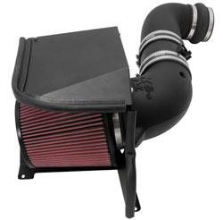 K&N Air Intake System for new 2011 to 2014 Chevrolet Silverado and GMC Sierra 2500 HD and 3500 HD 6.6Ls