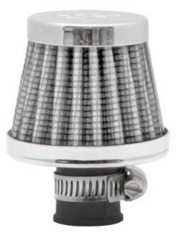 K&N Conical White Crankcase Vent Filter