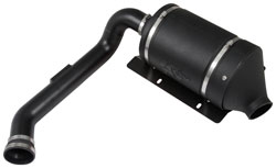 The K&N intake system replaces the restrictive factory air intake in Polaris RZR 1000 models