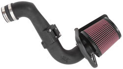 Stop searching for cold air induction kits, a short ram intake style K&N Performance Air Intake System, number 63-2587, for the 2014 Ford Fiesta ST is here