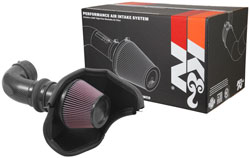 The 63-3096 AirCharger kit comes with fittings for the factory MAF sensor and crankcase vent