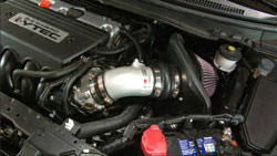 K&N Air Intake Installed on a 2012 to 2015 Honda Civic Si 2.4L