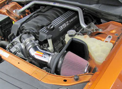 K&N Air Intake Installed on 2011 Dodge Challenger SRT-8 6.4L