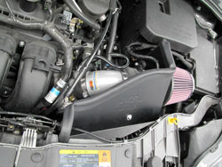 K&N Air Intake Installed on a 2012 to 2016 Ford Focus 2.0L SULEV PZEV