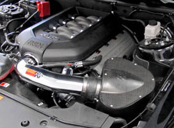 K&N Air Intake Installed on a 2011 Ford Mustang GT 5.0L