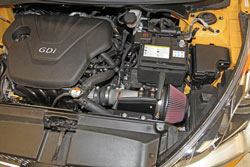 Performance Air Intake Installed on Hyundai Veloster