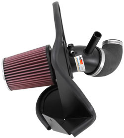 Performance Air Intake System 69-5311TTK from K&N Filters increases horsepower on the 2013-2014 Hyundai Genesis Coupe Turbo