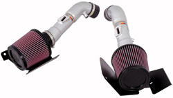 Dual air intake system for the 2007 and 2008 Nissan 350Z V6 engine