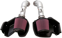 Dual air intake system for SEMA featured Nissan 370z