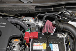 K&N Air Intake System 69-7079TS is powdercoated in a silver color to protect the tube and look good under the hood of the 2013 to 2014 Nissan Juke and Juke NISMO turbo models