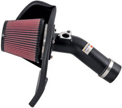 K&N's 69-8004TTK air intake system for the 2008 to 2014 Subaru Impreza WRX with a 2.5 liter engine