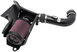 K&N air intake system 69-9504TTK was shown to produce an estimated additional 9.19 horsepower