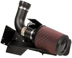 K&N air intake system 69-9756TK for the 2007 through 2013 SEAT Toledo, the 2004 through 2013 SEAT Altea and the 2004 through 2013 SEAT Leon, diesel and non-diesel models