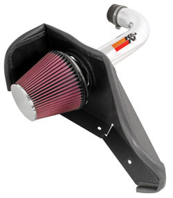 K&N's 77-1558KP air intake system for 2008, 2007 Mitsubishi Raider with a 3.7 liter engine and 2008, 2007 Dodge Dakota with a 3.7 liter engine